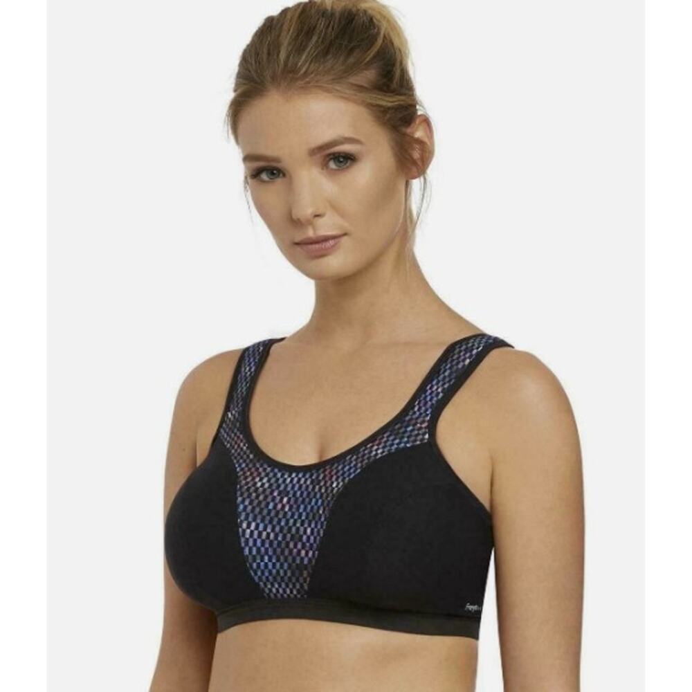 Freya Active Sports Bra Size 30G Non-Wired Sports Bra Soft Cup J Hook Nebula